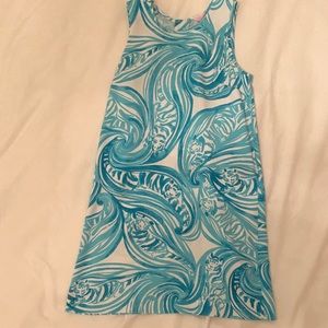 LILLY PULITZER Blue Patterned Dress